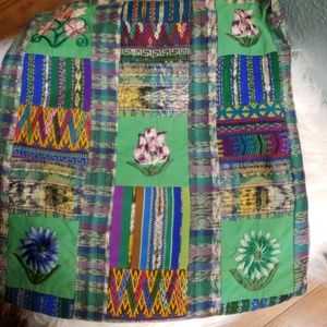 Authentic  made embroidered Guatemalan hippie bag